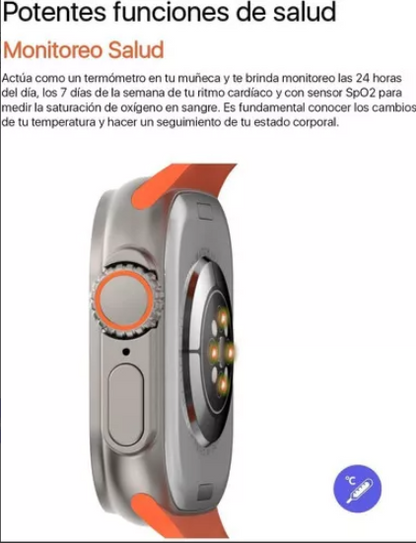 RELOJ INTELIGENTE T800