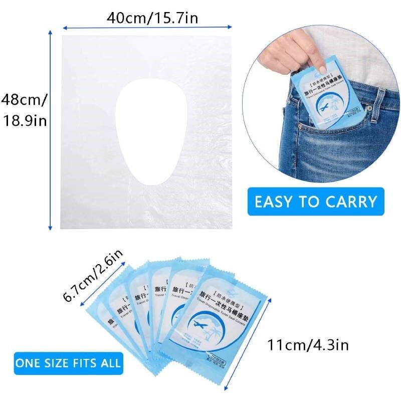 PROTECTOR PARA INODORO (CLEANCOMFORT) X 50 UNIDADES