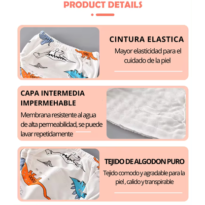 BABYCOMFORT (Ropa Interior de Entrenamiento Reutilizable y Lavable)